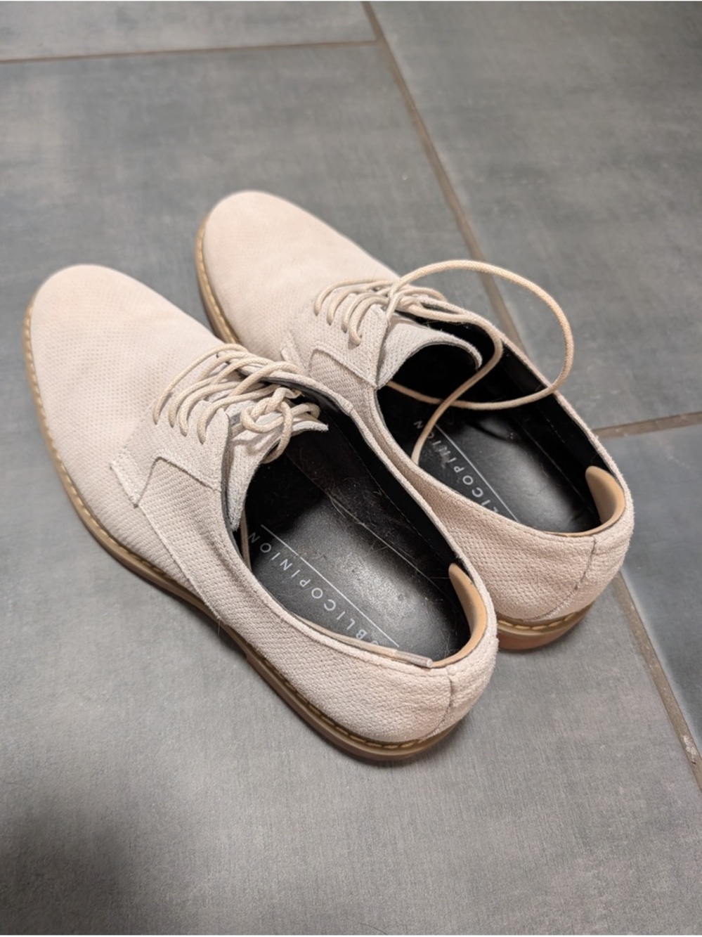 Men's Public Opinion Dress Shoes - White - Picture 2 of 2